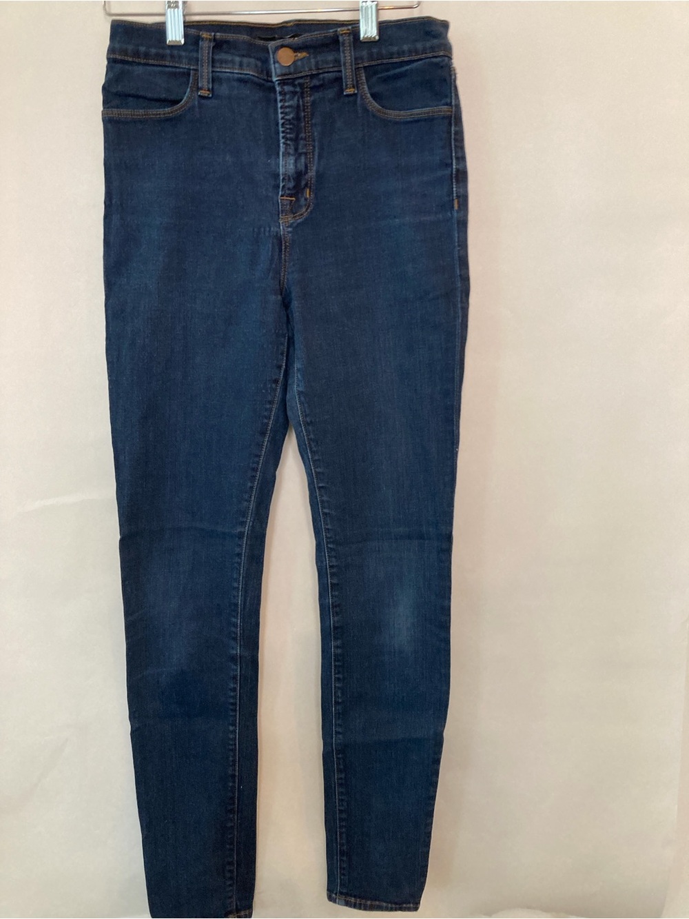 J Brand Dark Indigo High-Rise Skinny Jeans Size 28